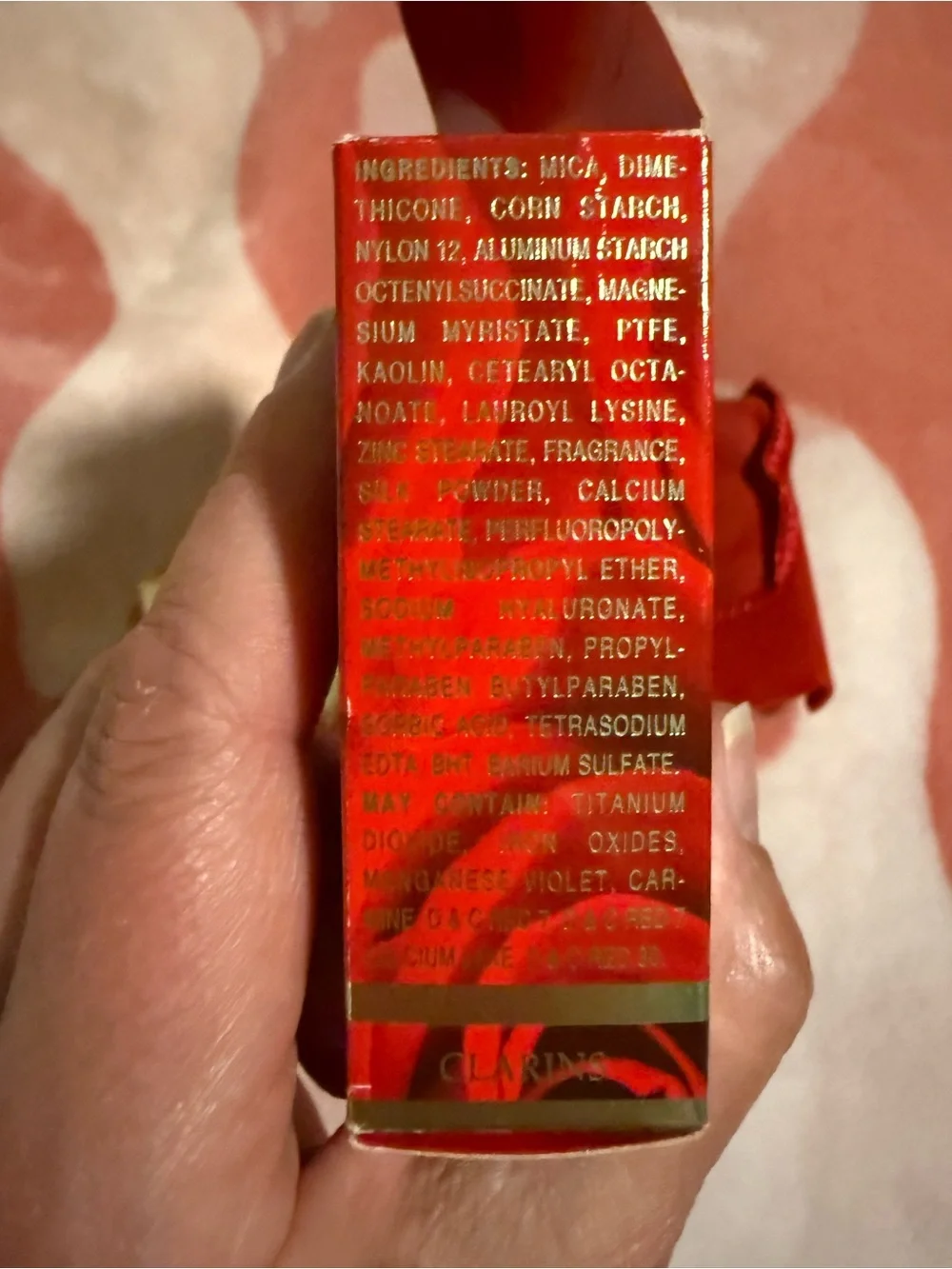 Vintage New Clarins Le Poudrier Bijou Jewel Powder Compact #10 Transparent
